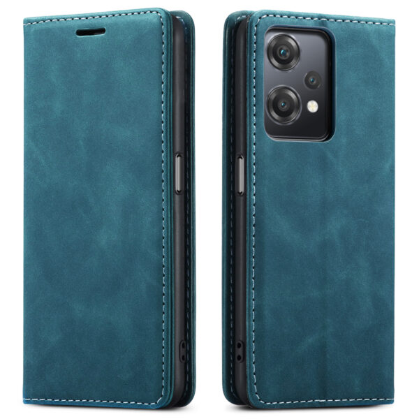ProGuard OnePlus Nord CE 2 Lite Wallet Hoesje Vintage Leder Blauw