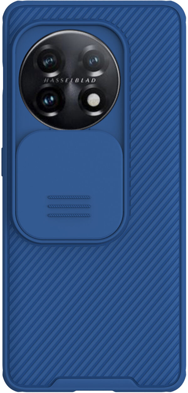 Nillkin OnePlus 11 Hoesje CamShield Pro Blauw