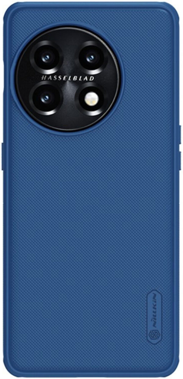 Nillkin OnePlus 11 Hoesje Super Frosted Shield Blauw