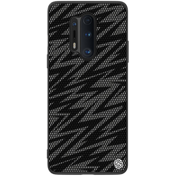 Nillkin OnePlus 8 Pro Hoesje Twinkle Lightning Black