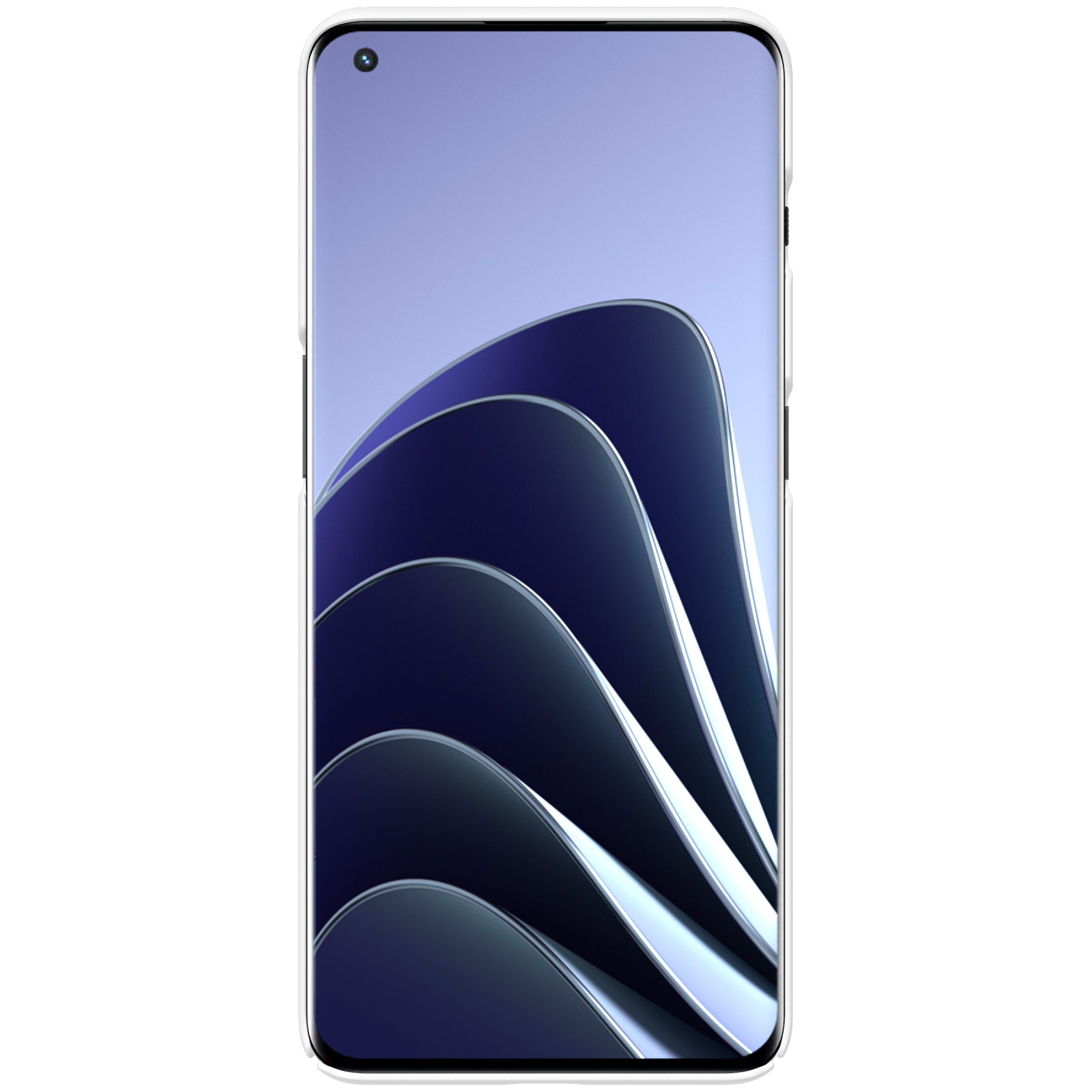 Nillkin OnePlus 10 Pro Hoesje Super Frosted Shield Wit - Afbeelding 2