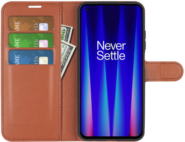 ProGuard OnePlus Nord CE 2 Lite Wallet Flip Case Bruin