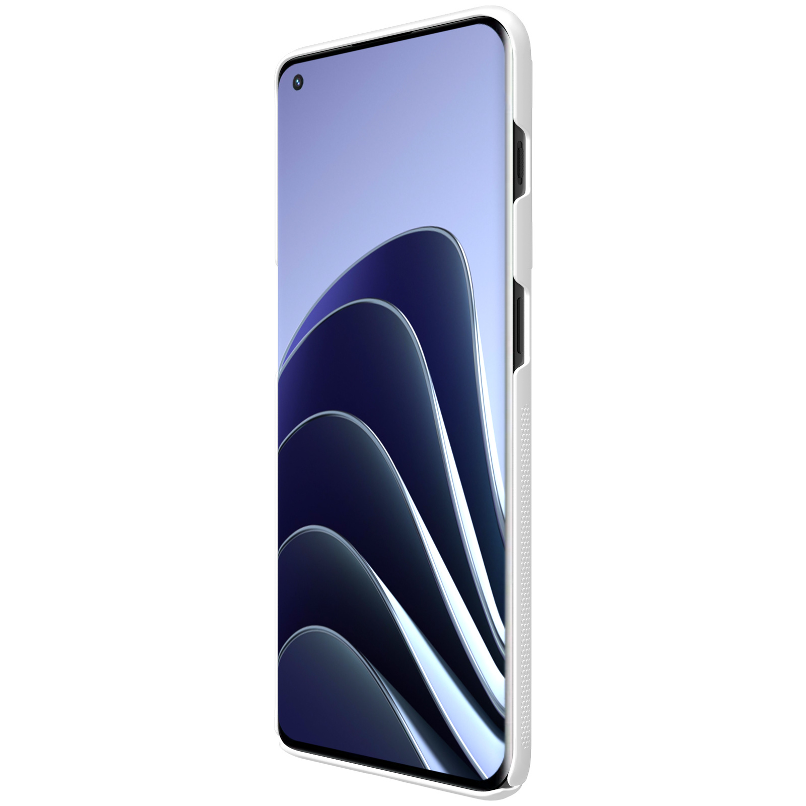 Nillkin OnePlus 10 Pro Hoesje Super Frosted Shield Wit - Afbeelding 4