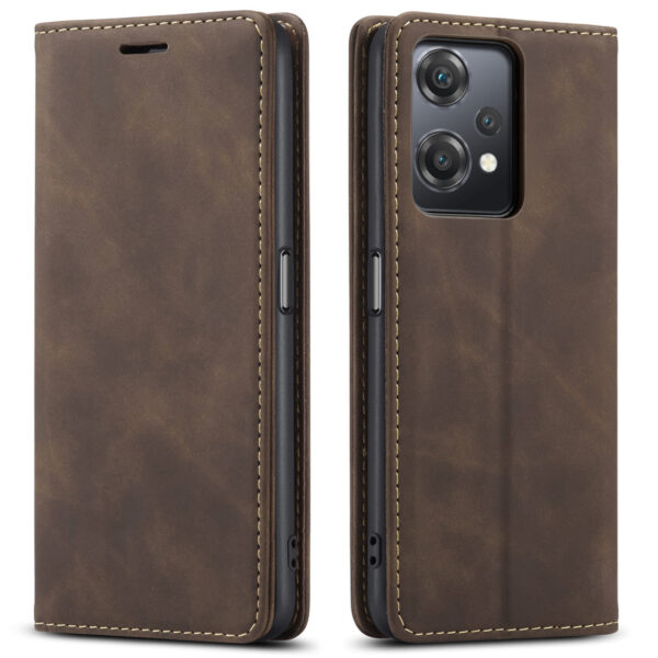 ProGuard OnePlus Nord CE 2 Lite Wallet Hoesje Vintage Leder Bruin