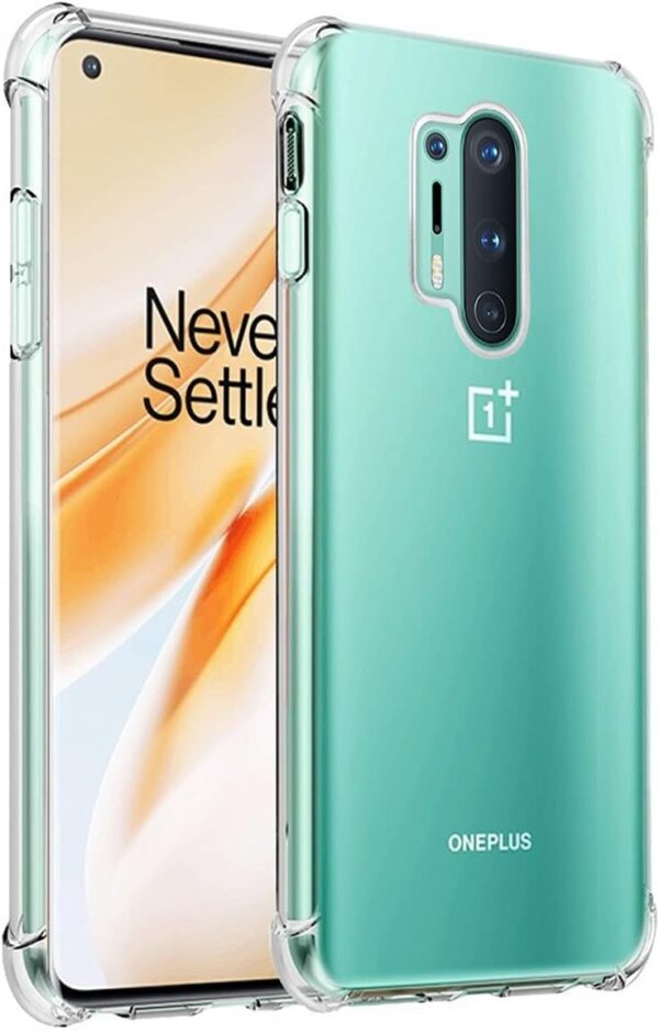 ProGuard OnePlus 8 Pro Hoesje TPU Shock Proof Transparant