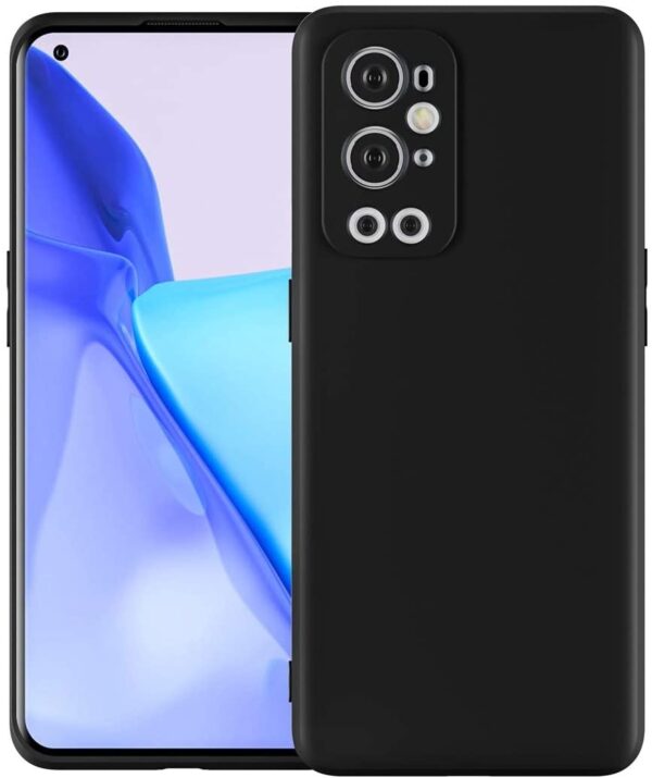 ProGuard OnePlus 9 Pro Hoesje Liquid Silicone Zwart