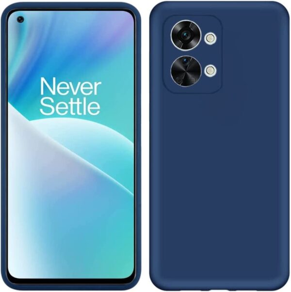 ProGuard OnePlus Nord 2T Hoesje Liquid Silicone Blauw