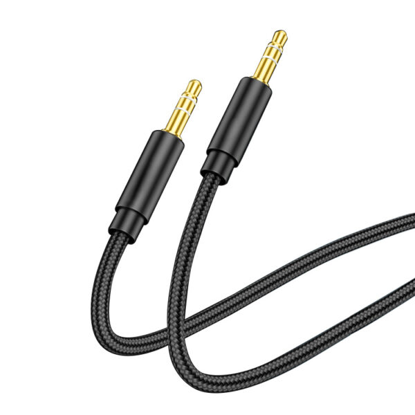 UGREEN Aux Kabel 1m Gevlochten Nylon Zwart