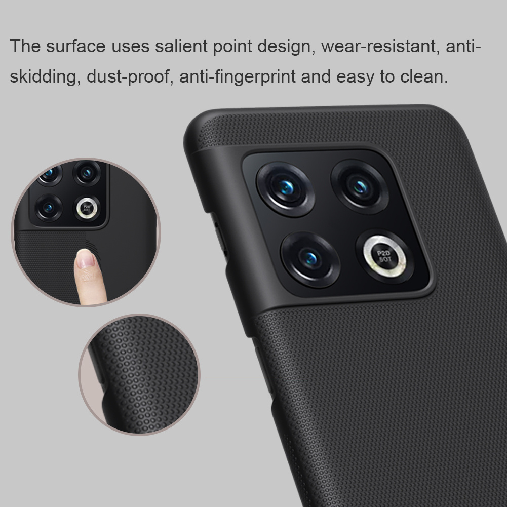 Nillkin OnePlus 10 Pro Hoesje Super Frosted Shield Wit - Afbeelding 10