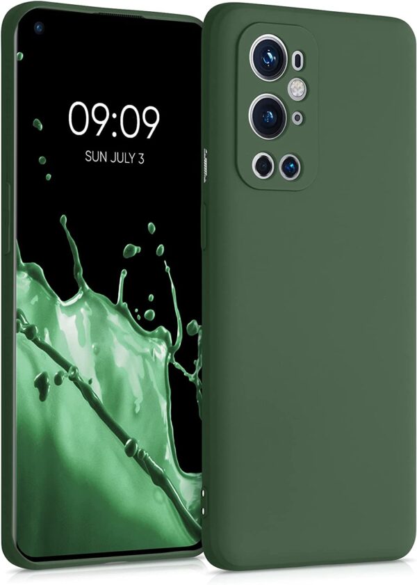 ProGuard OnePlus 9 Pro Hoesje Liquid Silicone Groen