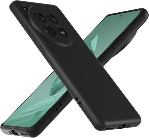 ProGuard OnePlus 12 Hoesje Liquid Silicone Zwart