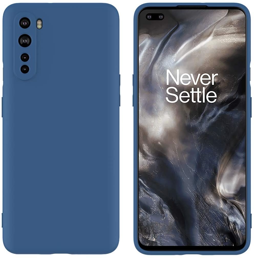ProGuard OnePlus Nord Hoesje Liquid Silicone Blauw