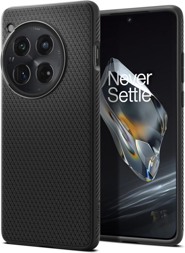 Spigen OnePlus 12 Hoesje Liquid Air Zwart