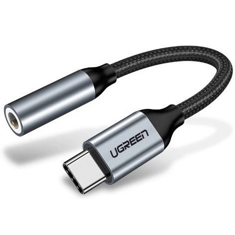 Tech-Protect USB-C Gevlochten 3.5mm Audio Adapter OnePlus