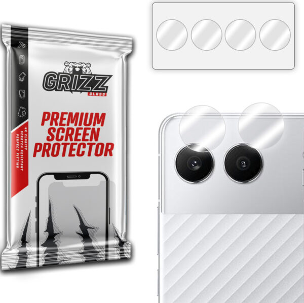 GrizzGlass OnePlus Nord 4 Camera Protector set Hybridglass