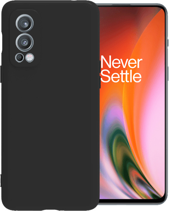 ProGuard OnePlus Nord 2 Hoesje Liquid Silicone Zwart