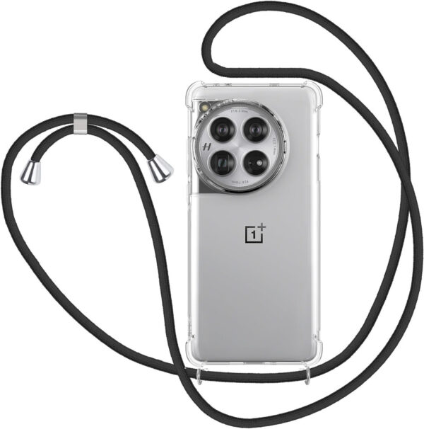 ProGuard OnePlus 12 Hoesje Met  Zwart Koord