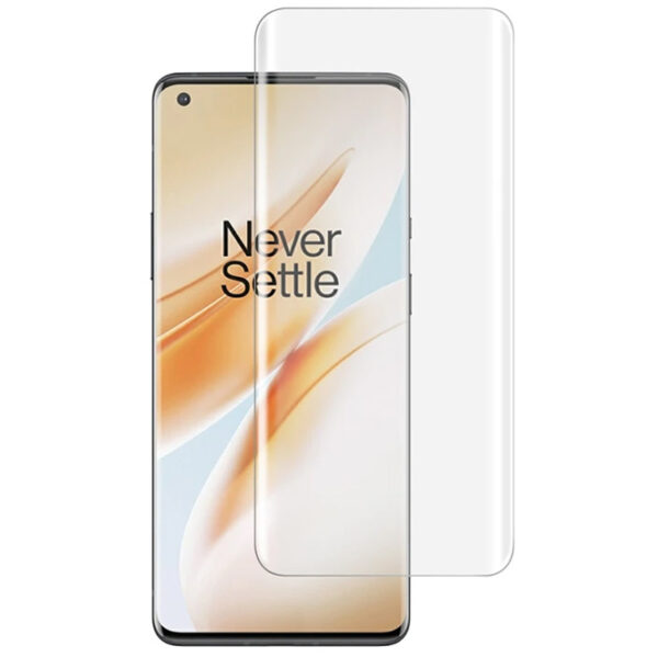 Mocolo OnePlus 8 9H UV Glazen Screen Protector Full Cover