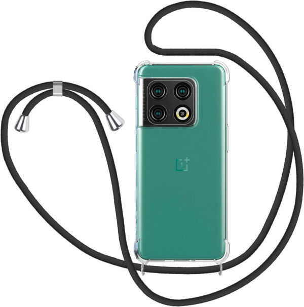 ProGuard OnePlus 10 Pro Hoesje Met  Zwart Koord