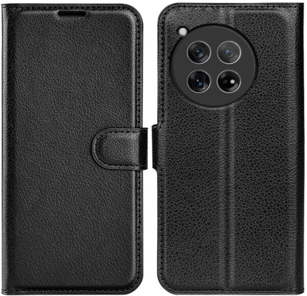 ProGuard OnePlus 12 Wallet Flip Case Zwart