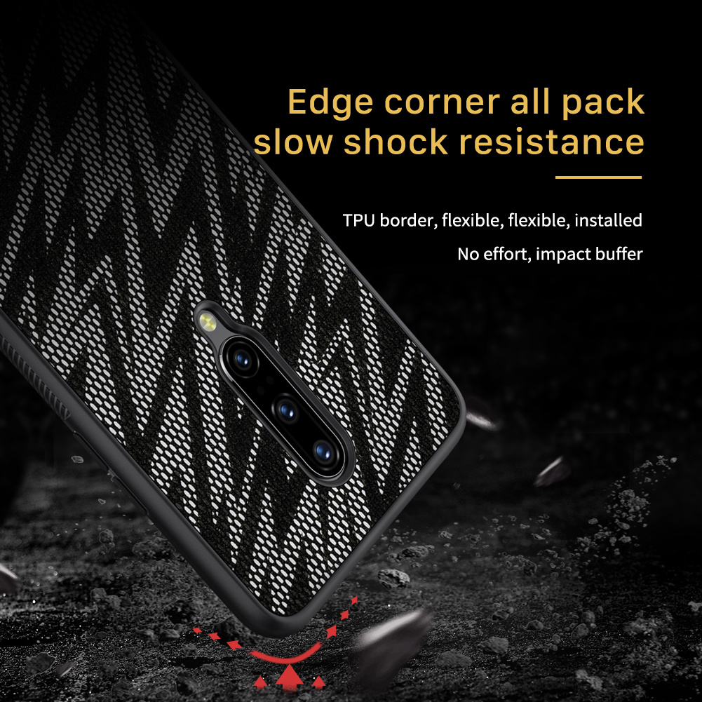 Nillkin OnePlus 7 Pro Hoesje Twinkle Lightning Black - Afbeelding 9