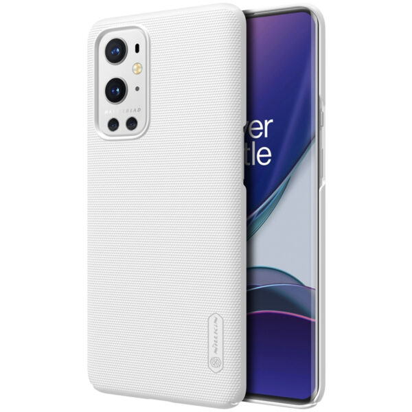 Nillkin OnePlus 9 Pro Hoesje Super Frosted Shield Wit