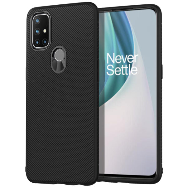 ProGuard OnePlus Nord N10 5G Hoesje TPU GripLine Zwart