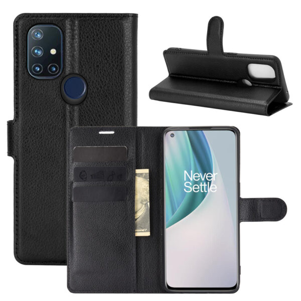 ProGuard OnePlus Nord N10 5G Wallet Flip Case Zwart
