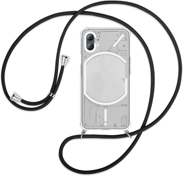 ProGuard Nothing Phone (1) Hoesje Met  Zwart Koord