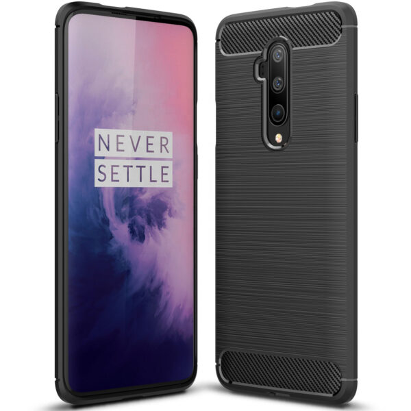 ProGuard OnePlus 7T Pro Hoesje Brushed Carbon Zwart