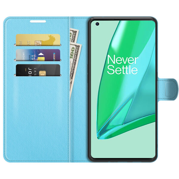 ProGuard OnePlus 9 Pro Wallet Flip Case Blauw