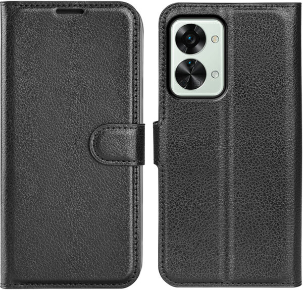 ProGuard OnePlus Nord 2T Wallet Flip Case Zwart