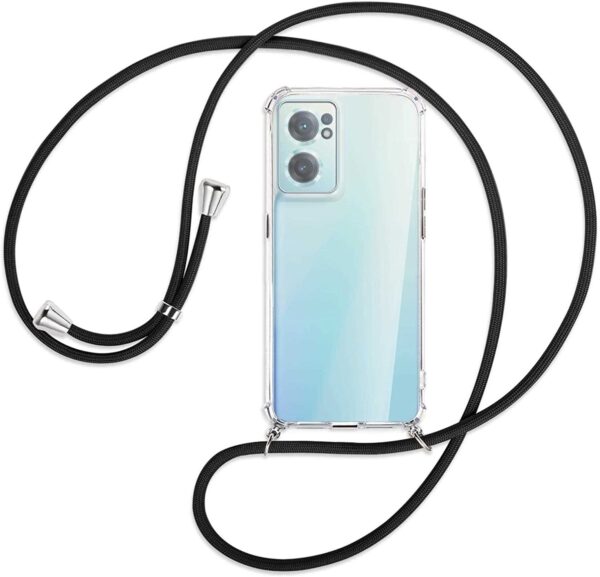 ProGuard OnePlus Nord CE 2 Hoesje Met Koord Zwart