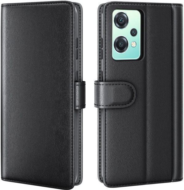 ProGuard OnePlus Nord CE 2 Lite Wallet Hoesje Echt Leder Zwart