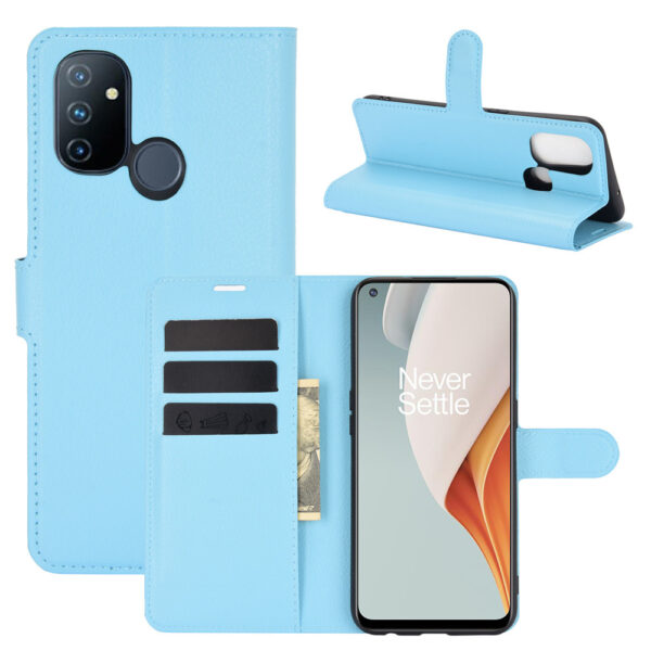 ProGuard OnePlus Nord N100 Wallet Flip Case Blauw