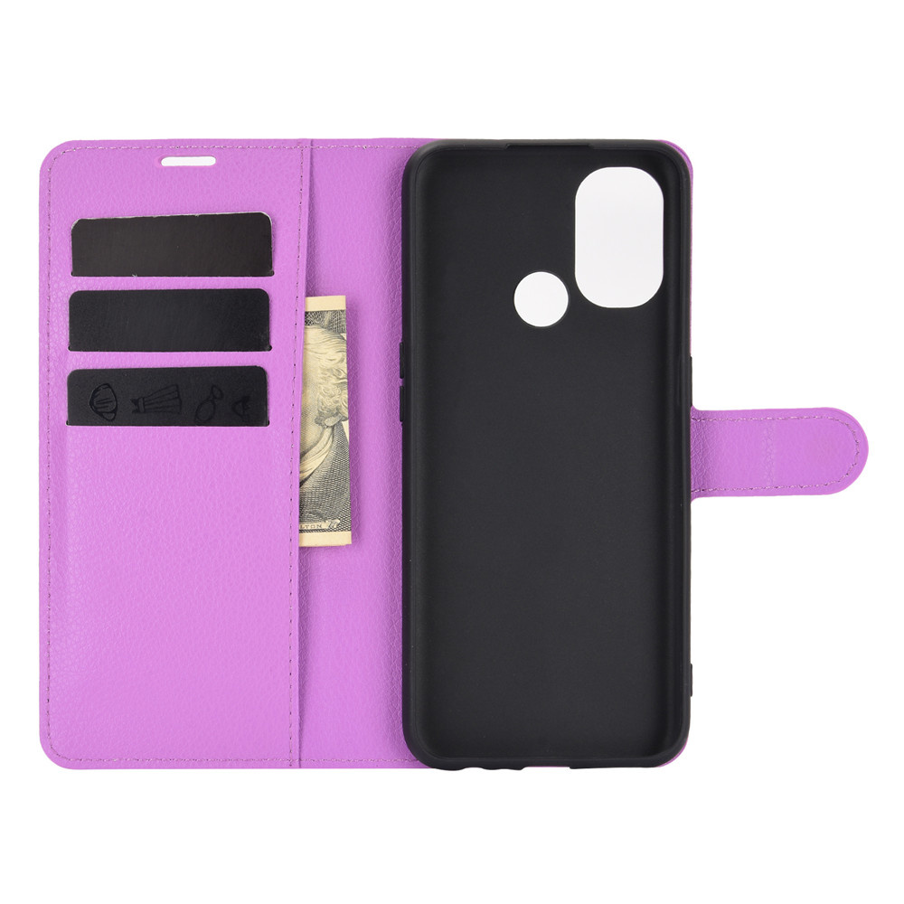 ProGuard OnePlus Nord N100 Wallet Flip Case Paars - Afbeelding 3