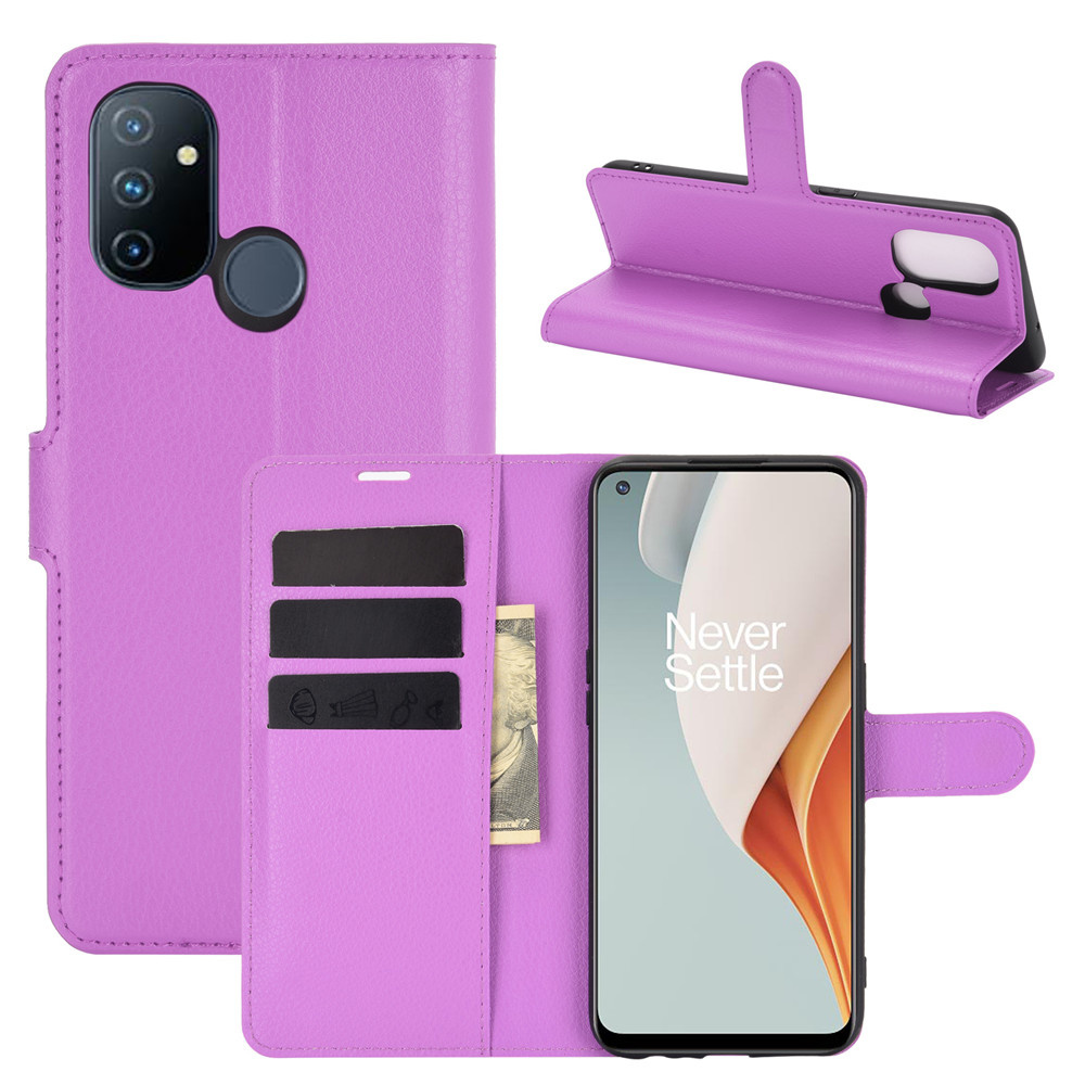 ProGuard OnePlus Nord N100 Wallet Flip Case Paars