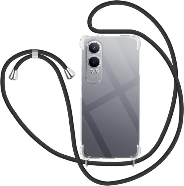 ProGuard OnePlus Nord CE 4 Lite Hoesje Met  Zwart Koord