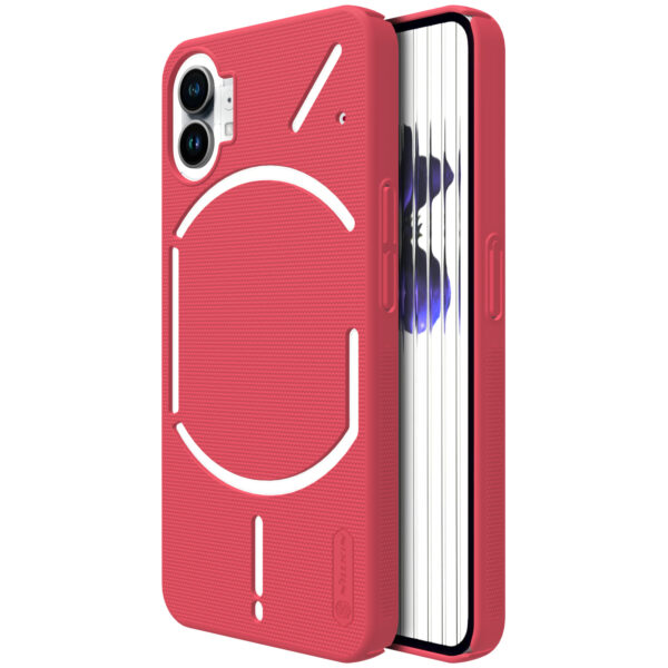 Nillkin Nothing Phone (1) Hoesje Super Frosted Shield Rood