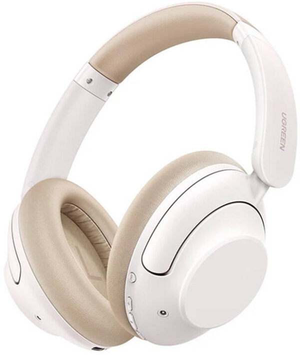 UGREEN HP202 HiTune Max5 Hybrid ANC Draadloze Koptelefoon Bluetooth 5.0 Wit