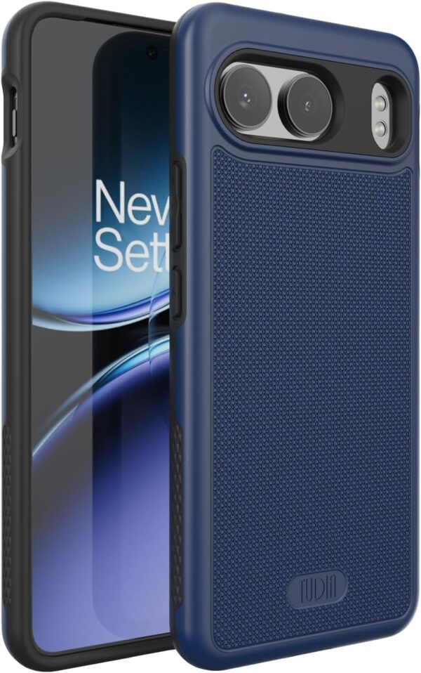 Tudia OnePlus Nord 4 hoesje MergeGrip Donkerblauw