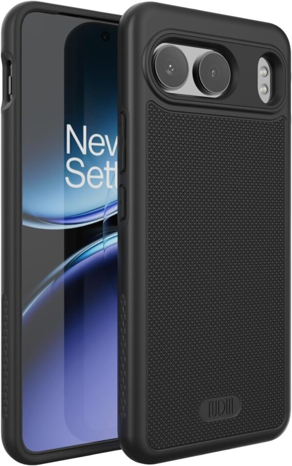 Tudia OnePlus Nord 4 hoesje MergeGrip Zwart