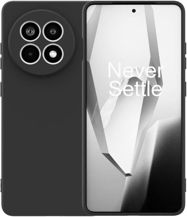 ProGuard OnePlus 13R Hoesje Liquid Silicone Zwart