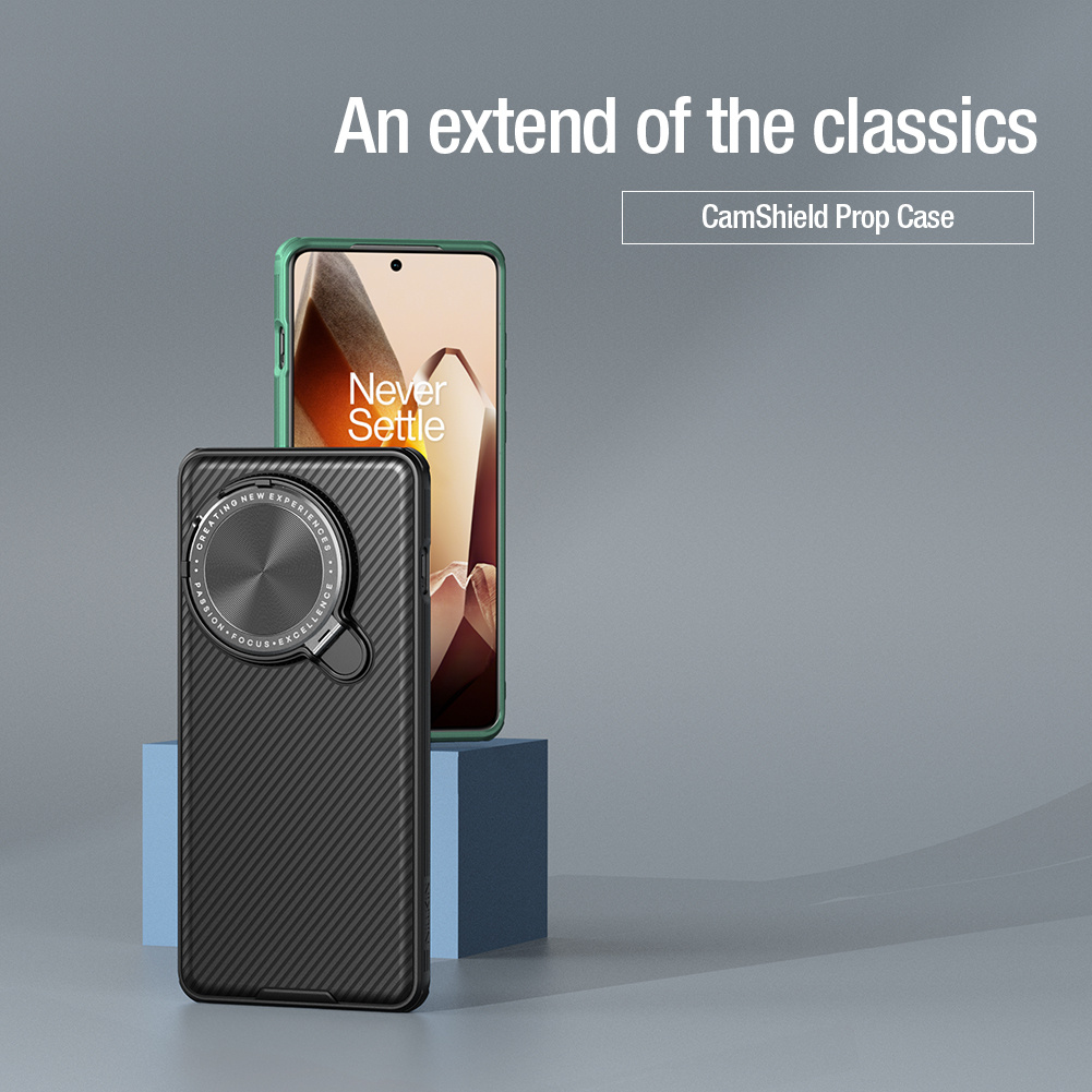 Nillkin OnePlus 13 Hoesje CamShield Prop Case Groen - Afbeelding 3