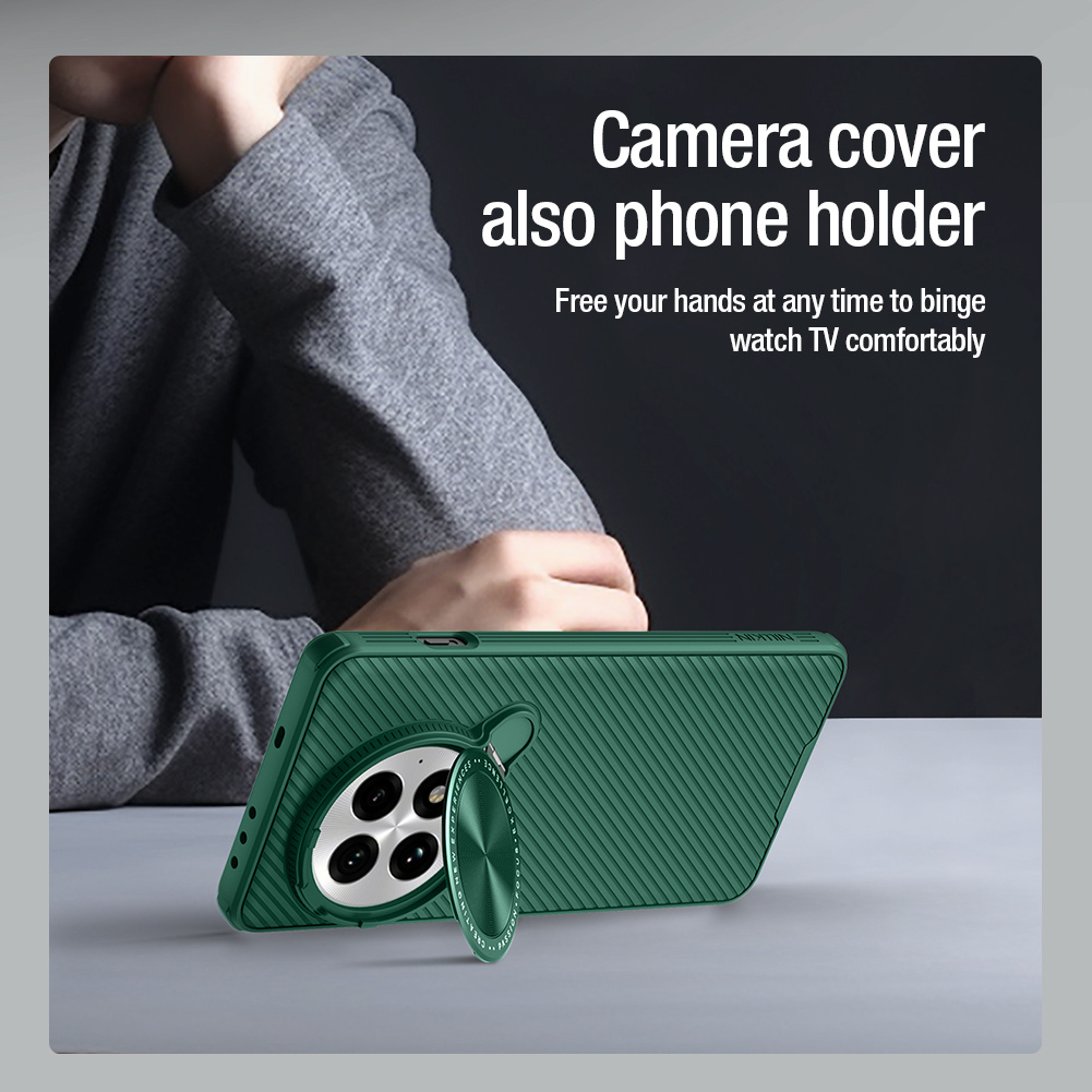 Nillkin OnePlus 13 Hoesje CamShield Prop Case Groen - Afbeelding 5