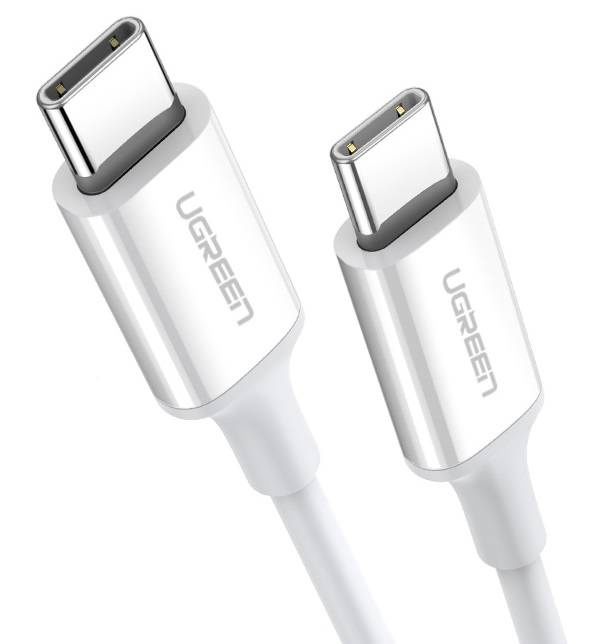 UGREEN USB-C naar USB-C kabel 60W 2 meter Wit