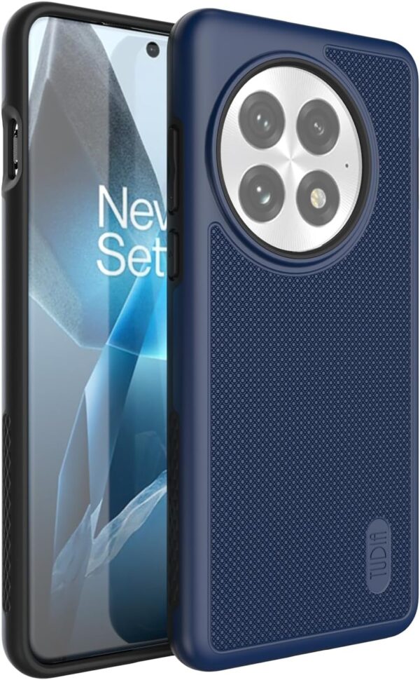 Tudia OnePlus 13 Hoesje MergeGrip Indigo Blauw