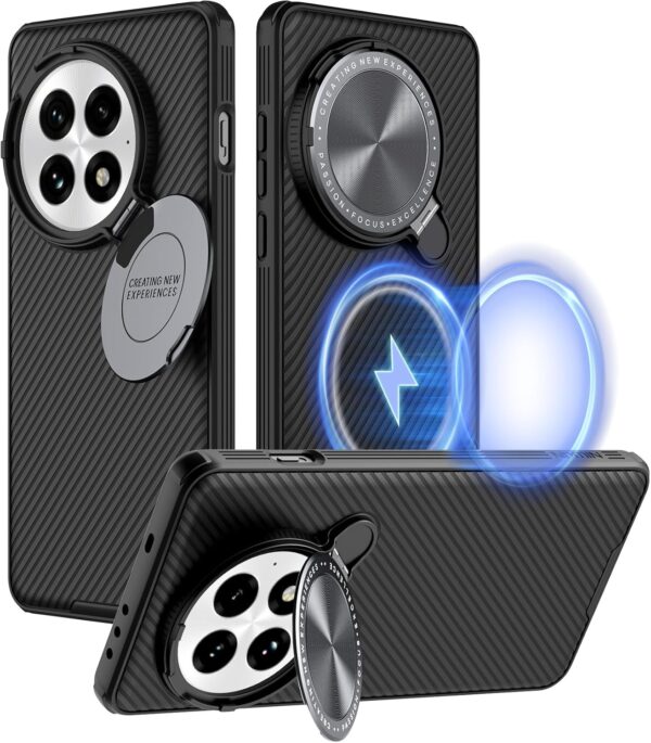 Nillkin OnePlus 13 Hoesje CamShield Prop Case [MagSafe] Zwart