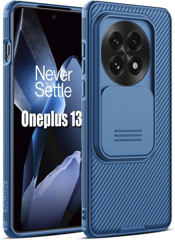 Nillkin OnePlus 13 Hoesje CamShield Pro Blauw
