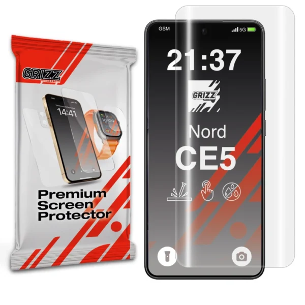 GrizzGlass OnePlus Nord CE5 Screen Protector Hydrofilm